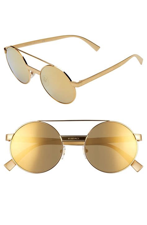 pop chic 52mm round sunglasses versace|Versace 52MM Round Sunglasses on SALE .